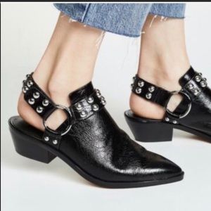Rebecca Minkoff Korlyn Studded Booties - Size 11